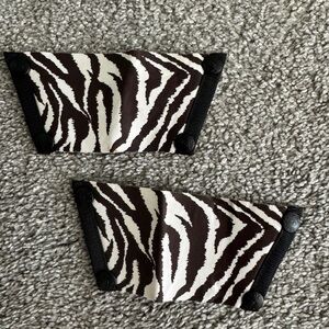 Onesole 👡 zebra print shoe toppers 👡🦓😍